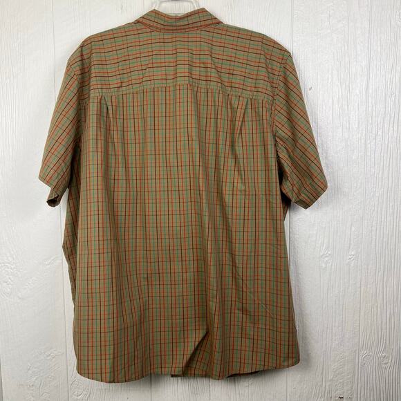 KingSize Shirt Men's 4XL Big,  Multicolor Plaid Button Down Short Sleeve Shirt - Picture 5 of 5